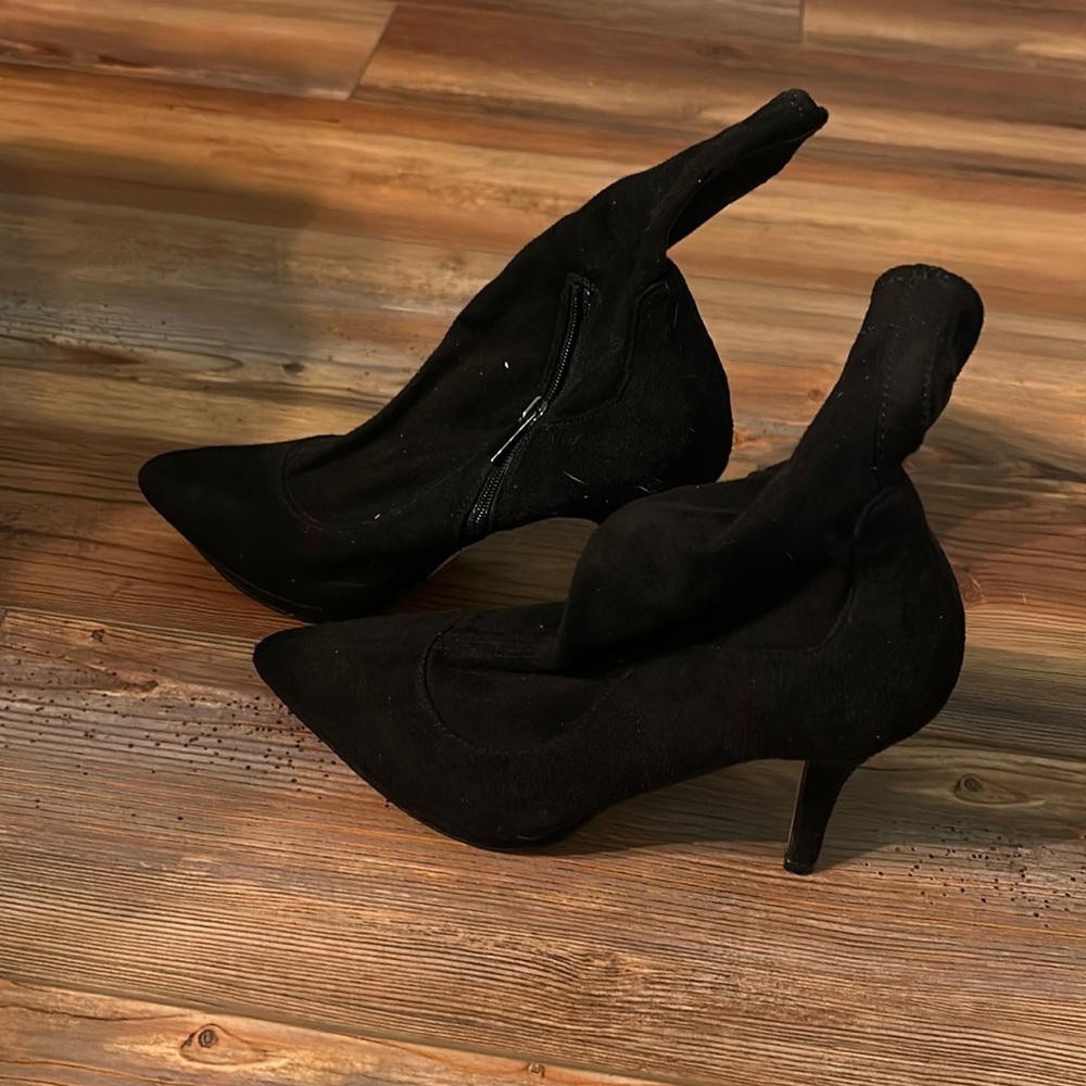 White House black market ankle booties